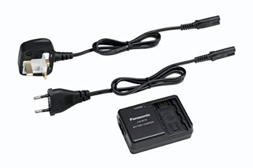 Panasonic VW-BC10E-K externes Ladegerät (geeignet für Panasonic Camcorder Akkus VBL090, VBK180, VBK360, VBY100, VBT190, VBT380) von Panasonic