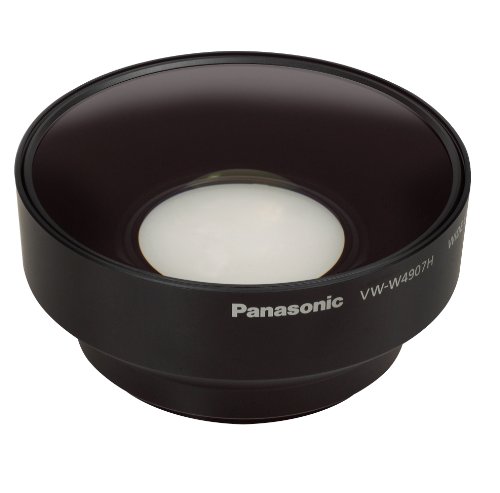 Panasonic VW-W4907HGUK Weitwinkellinse (inkl. Adapter von 46 mm auf 49 mm) von Panasonic