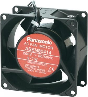 Panasonic Wechselstromlüfter ASEN8 ASEN80416 (B x H x T) 80 x 80 x 38 mm Betriebsspannung 230 V/AC (ASEN80416) von Panasonic