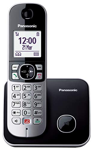 Panasonic Wireless Telephone kx-tg6851spb Black von Panasonic