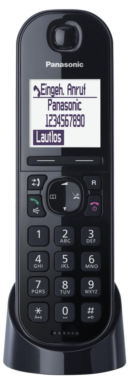 Panasonic Zusatz-Mobilteil KX-TGQ200GB schwarz Panasonic Zusatz-Mobilteil KX-TGQ200GB schwarz von Panasonic