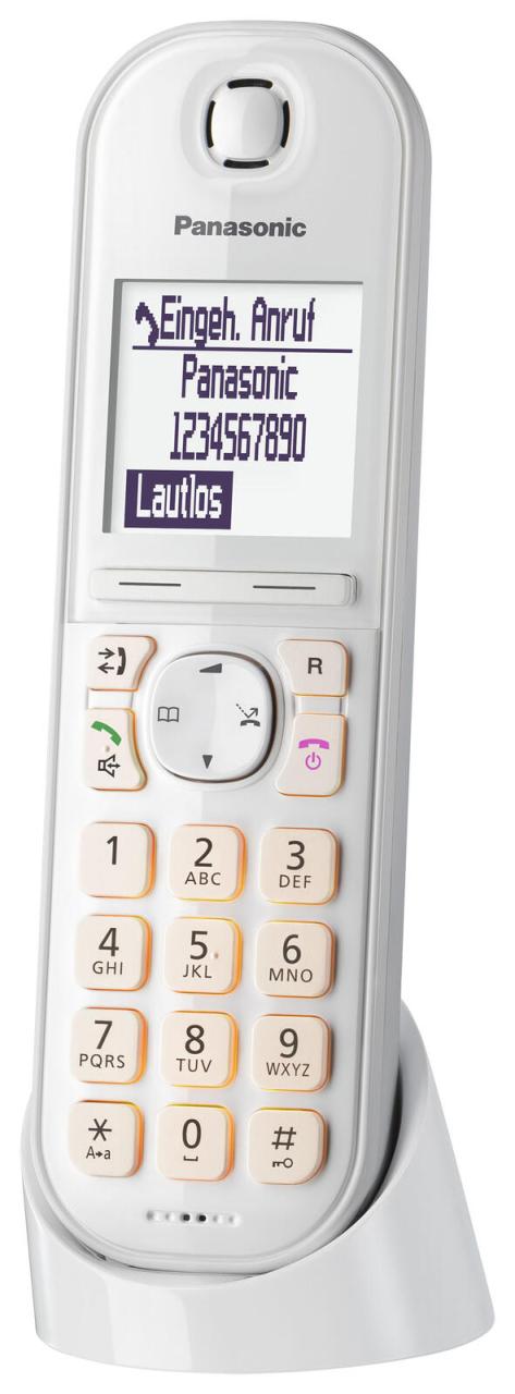 Panasonic Zusatz-Mobilteil KX-TGQ200GW weiß Panasonic Zusatz-Mobilteil KX-TGQ200GW weiß von Panasonic