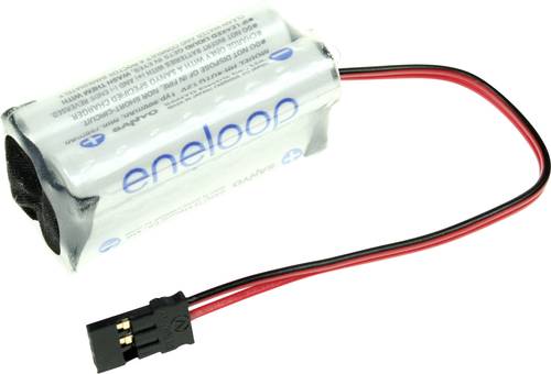 Panasonic eneloop Würfel F2x2 Akkupack 4x Micro (AAA) Kabel, Stecker NiMH 4.8V 750 mAh von Panasonic