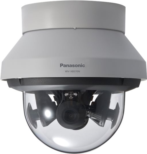 Panasonic i-Pro EXTREME H.265 Multi-Sensor Camera WV-X8570N (WV-X8570N) von Panasonic