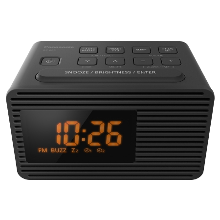 RC800EGK sw - Radiowecker 2Weckzeiten RC800EGK sw RC800EGK sw - Radiowecker 2Weckzeiten RC800EGK sw von Panasonic