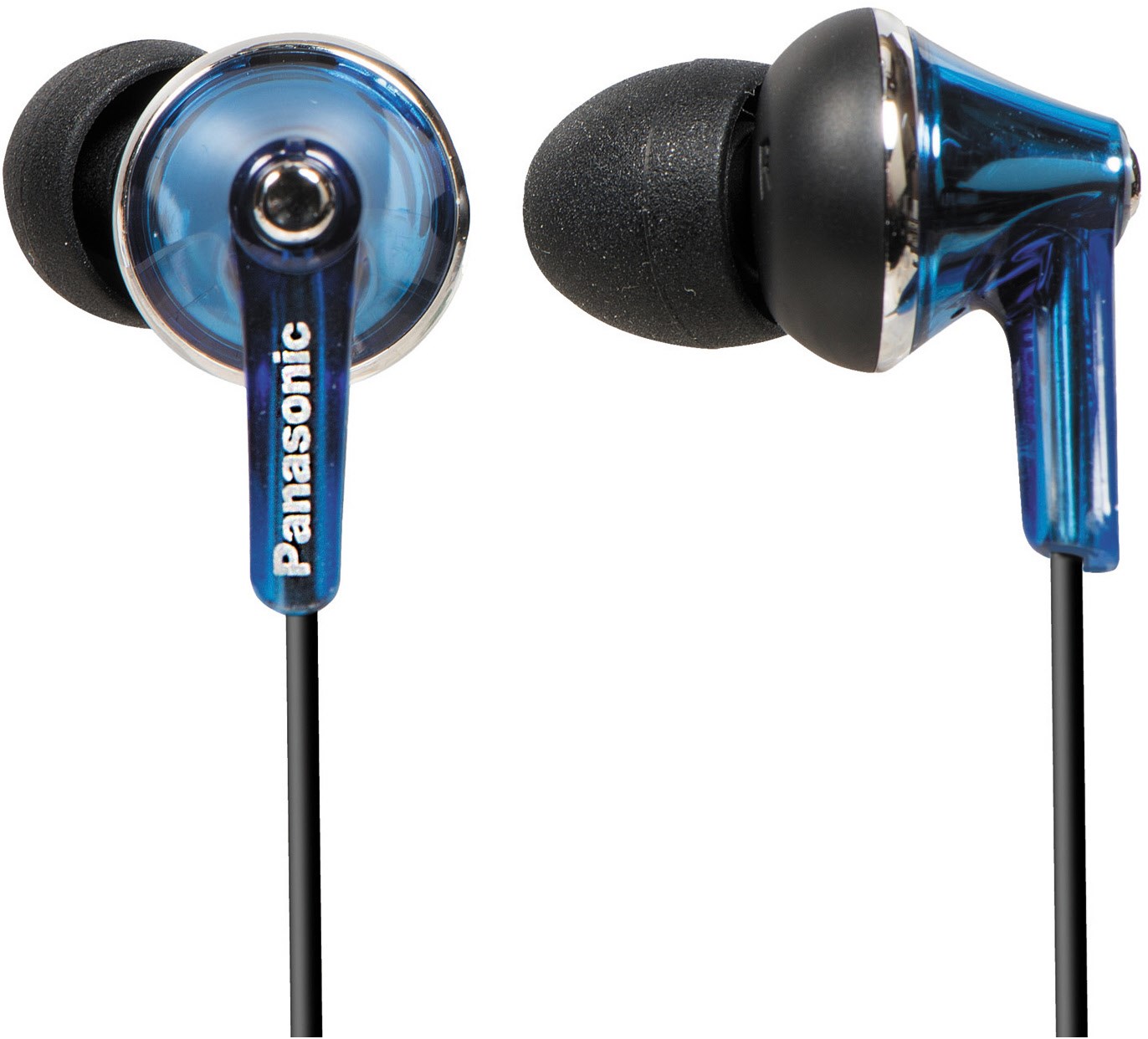 RP-HJE190E-A In-Ear-Kopfhörer mit Kabel blau von Panasonic