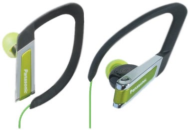 RP-HS200E-G In-Ear-Kopfhörer mit Kabel grün von Panasonic