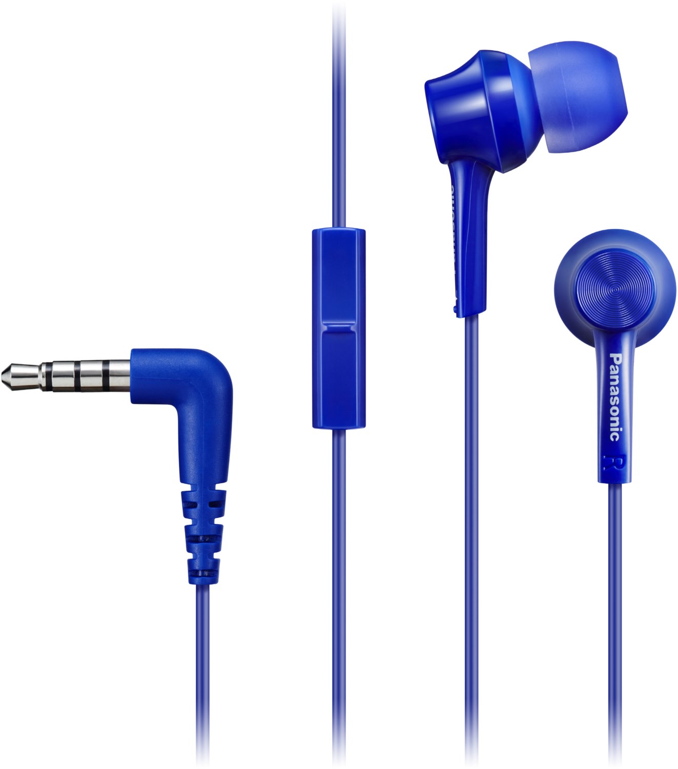 RP-TCM115E-A In-Ear-Kopfhörer mit Kabel blau RP-TCM115E-A In-Ear-Kopfhörer mit Kabel blau von Panasonic