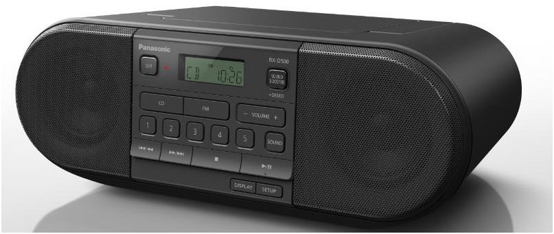 RX-D500 CD/Radio-System schwarz von Panasonic