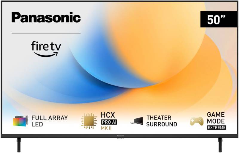 TV-50W90AEG 126 cm (50") LCD-TV mit Full Array LED-Technik schwarz / G von Panasonic