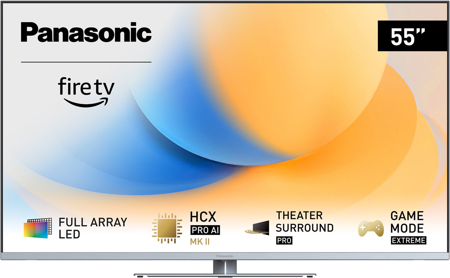 TV-55W93AE8 139 cm (55") LCD-TV mit Full Array LED-Technik silber / G von Panasonic