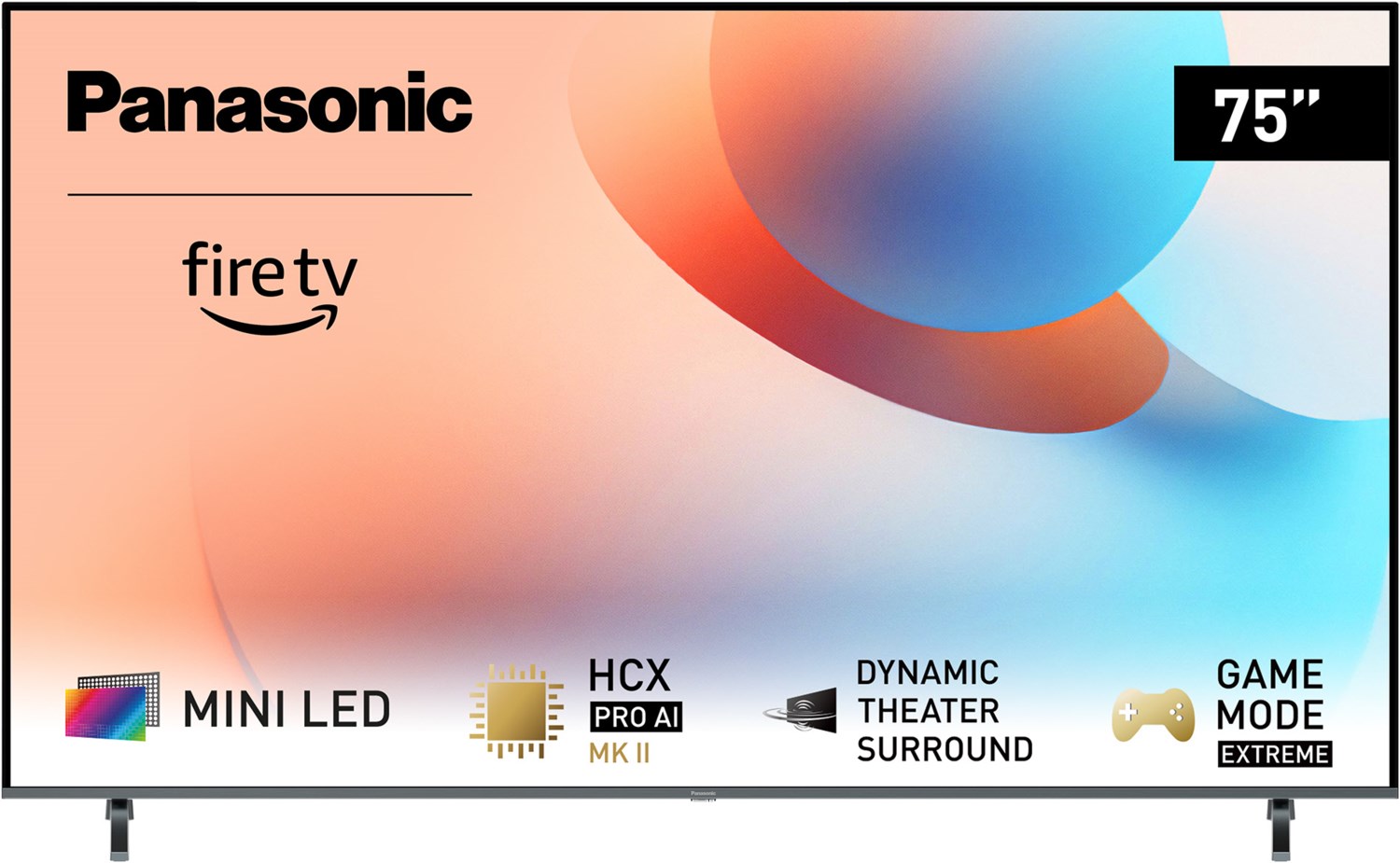 TV-75W95AEG 189 cm (75") Mini LED-TV dark titanium / G von Panasonic
