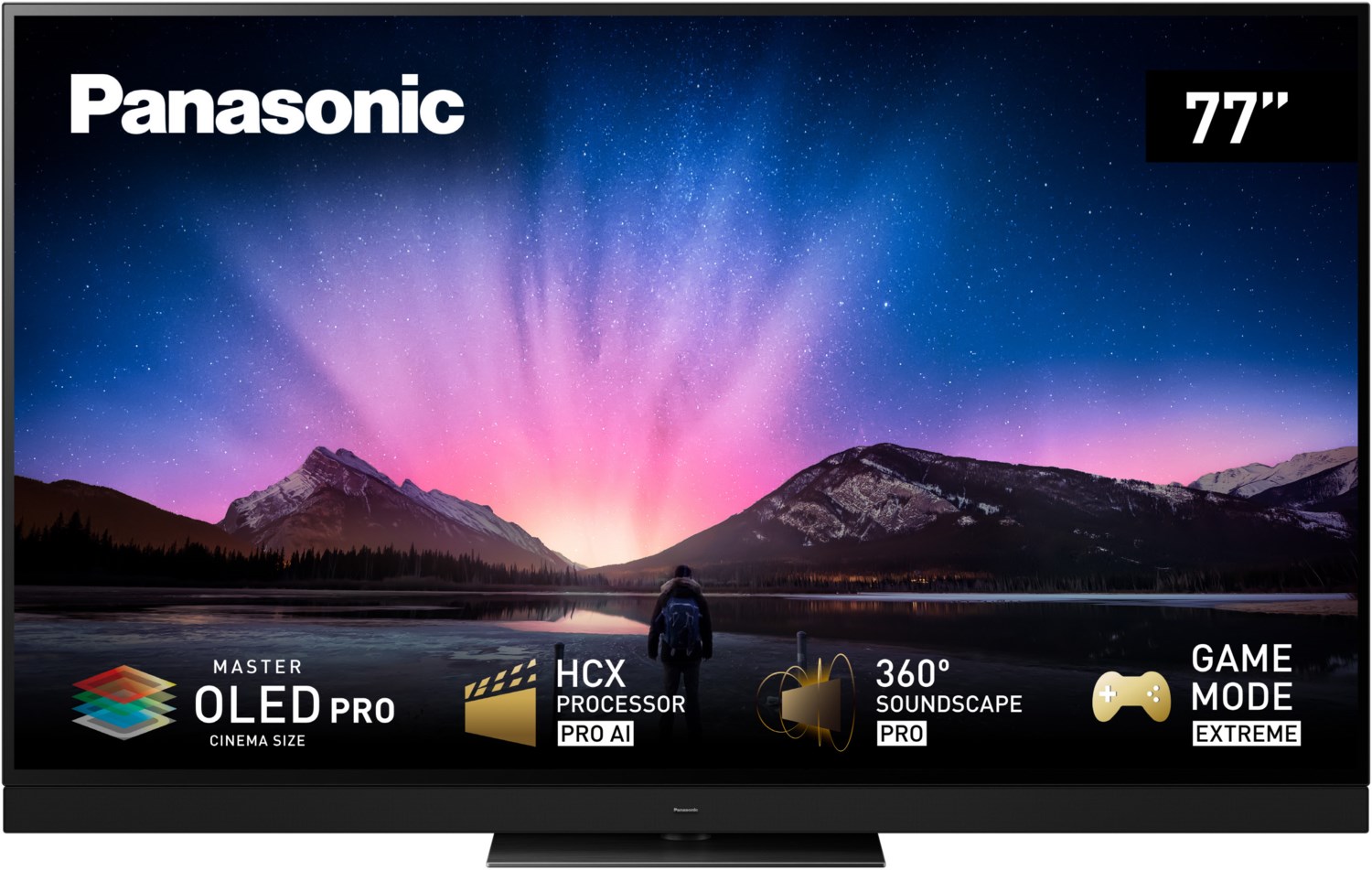 TX-77LZW2004 195 cm (77") OLED-TV black metallic / G von Panasonic