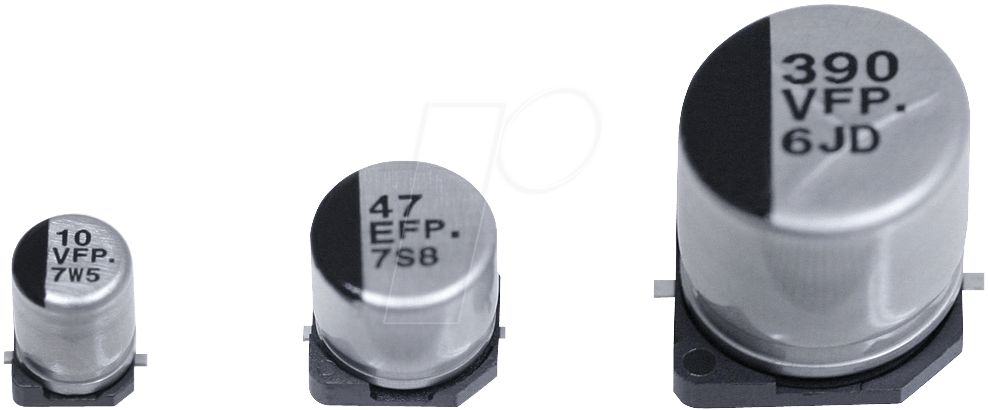VF 22/16 P-B - Elko SMD, 22 µF, 16 V, 2.000 h, low ESR VF 22/16 P-B - Elko SMD, 22 µF, 16 V, 2.000 h, low ESR von Panasonic