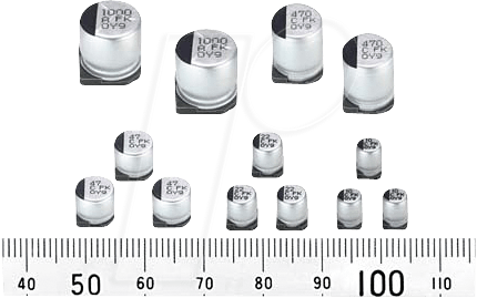 VF 33/35 C-E - Elko SMD, 33µF, 35V, 1000h, low ESR VF 33/35 C-E - Elko SMD, 33µF, 35V, 1000h, low ESR von Panasonic