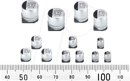 VF 33/35 C-E - Elko SMD, 33µF, 35V, 1000h, low ESR von Panasonic