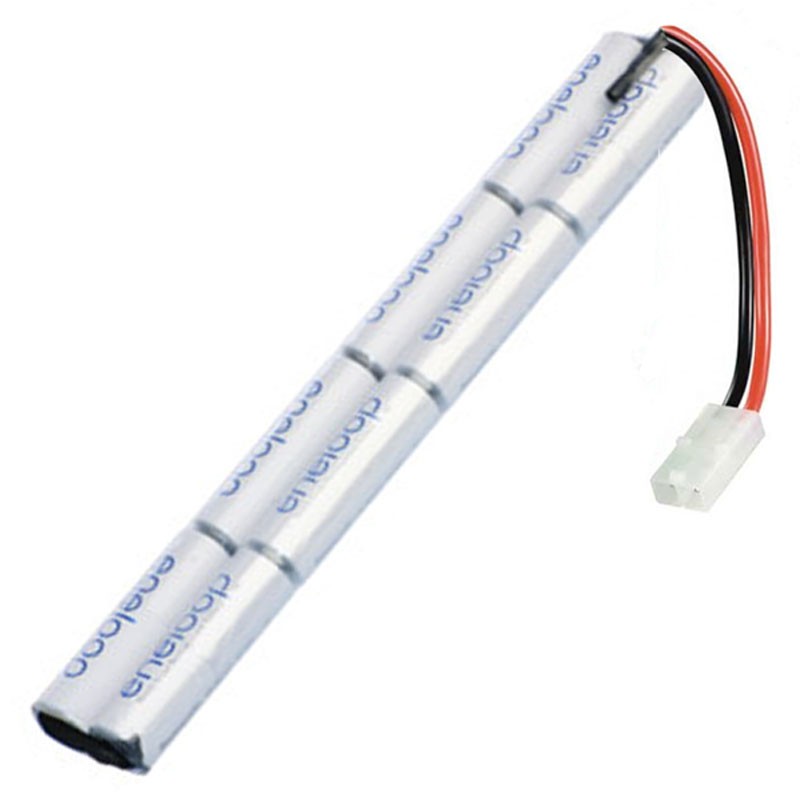 eneloop Racing AkkuPack 9,6 Volt 2000mAh mit Tamiya Stecker, 200 x 29 x 14,5mm eneloop Racing AkkuPack 9,6 Volt 2000mAh mit Tamiya Stecker, 200 x 29 x 14,5mm von Panasonic