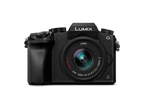 'panasonic-lumix g7kec k-cámara Digitale austauschbar mit Ziel von 14 – 42 mm (16 Megapixel Display 3-Videoaufzeichnung 4 K,) WiFi schwarz von Panasonic
