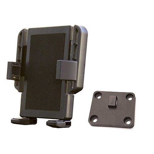 Panavise Smartphone/Handy Halter - Universal Passiv - bis 9,52 cm Breite - PortaGrip - mit AMPS Adapter Platte von Panavise
