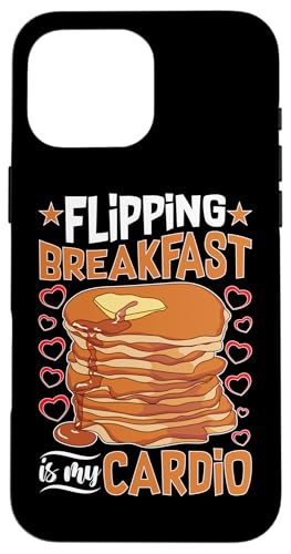 Pancake Maker: Das Frühstück ist mein Cardio Hülle für iPhone 16 Pro Max Pancake Maker: Das Frühstück ist mein Cardio Hülle für iPhone 16 Pro Max von Pancake Maker And Breakfast Designs For Kids