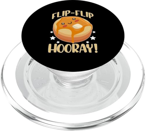 Pancake Maker: Flip-Flip Hurra! PopSockets PopGrip für MagSafe Pancake Maker: Flip-Flip Hurra! PopSockets PopGrip für MagSafe von Pancake Maker And Breakfast Designs For Kids