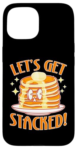 Pancake Maker: Lass uns gestapelt werden! Hülle für iPhone 15 von Pancake Maker And Breakfast Designs For Kids