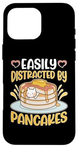 Pancake Maker: Leicht von Pfannkuchen abgelenkt Hülle für iPhone 16 Pro Max Pancake Maker: Leicht von Pfannkuchen abgelenkt Hülle für iPhone 16 Pro Max von Pancake Maker And Breakfast Designs For Kids