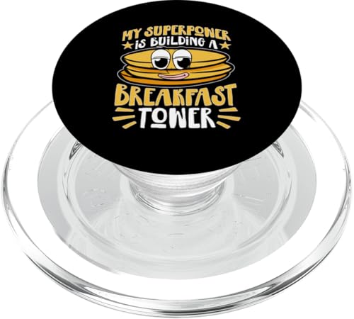 Pancake Maker: Meine Superkraft baut einen Frühstücksturm PopSockets PopGrip für MagSafe Pancake Maker: Meine Superkraft baut einen Frühstücksturm PopSockets PopGrip für MagSafe von Pancake Maker And Breakfast Designs For Kids