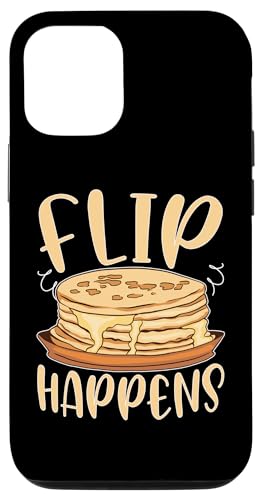 Pfannkuchenhersteller: Flip Happens Hülle für iPhone 12/12 Pro Pfannkuchenhersteller: Flip Happens Hülle für iPhone 12/12 Pro von Pancake Maker And Breakfast Designs For Kids