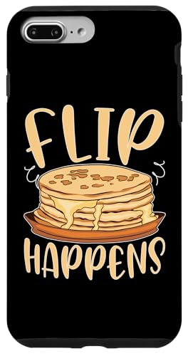 Pfannkuchenhersteller: Flip Happens Hülle für iPhone 7 Plus/8 Plus Pfannkuchenhersteller: Flip Happens Hülle für iPhone 7 Plus/8 Plus von Pancake Maker And Breakfast Designs For Kids