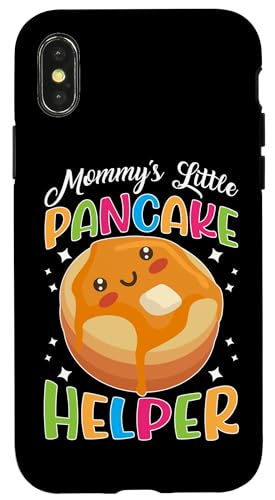 Pfannkuchenhersteller: Mommy's Little Pancake Helper Hülle für iPhone X/XS Pfannkuchenhersteller: Mommy's Little Pancake Helper Hülle für iPhone X/XS von Pancake Maker And Breakfast Designs For Kids
