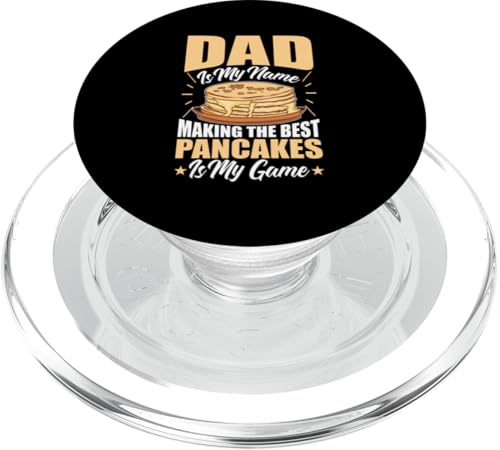 Pfannkuchenhersteller: Papa ist mein Name und macht die besten Pfannkuchen PopSockets PopGrip für MagSafe Pfannkuchenhersteller: Papa ist mein Name und macht die besten Pfannkuchen PopSockets PopGrip für MagSafe von Pancake Maker And Breakfast Designs For Kids