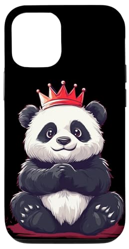Calm and Crowned - Panda Edition Hülle für iPhone 12/12 Pro Calm and Crowned - Panda Edition Hülle für iPhone 12/12 Pro von Panda King