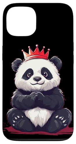 Calm and Crowned - Panda Edition Hülle für iPhone 13 Calm and Crowned - Panda Edition Hülle für iPhone 13 von Panda King