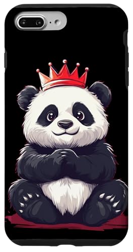 Calm and Crowned - Panda Edition Hülle für iPhone 7 Plus/8 Plus Calm and Crowned - Panda Edition Hülle für iPhone 7 Plus/8 Plus von Panda King