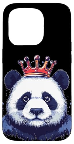 Der König der Kuscheltiere trägt eine Krone Hülle für iPhone 15 Pro Der König der Kuscheltiere trägt eine Krone Hülle für iPhone 15 Pro von Panda King