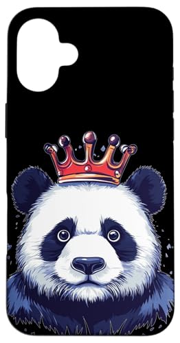 Der König der Kuscheltiere trägt eine Krone Hülle für iPhone 16 Plus Der König der Kuscheltiere trägt eine Krone Hülle für iPhone 16 Plus von Panda King