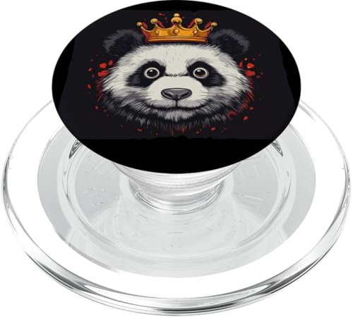 Gekrönter Panda bringt sanfte Kraft mit diesem Kostüm PopSockets PopGrip für MagSafe Gekrönter Panda bringt sanfte Kraft mit diesem Kostüm PopSockets PopGrip für MagSafe von Panda King
