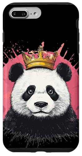 Gekröntes Panda Kostüm für lustige Jungen und Mädchen Hülle für iPhone 7 Plus/8 Plus Gekröntes Panda Kostüm für lustige Jungen und Mädchen Hülle für iPhone 7 Plus/8 Plus von Panda King