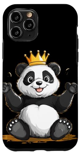 Happy Panda mit hübscher Krone Kostüm Hülle für iPhone 11 Pro Happy Panda mit hübscher Krone Kostüm Hülle für iPhone 11 Pro von Panda King