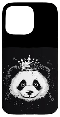Lustiger Panda mit Krone für Pandas und Königreichsliebhaber Hülle für iPhone 15 Pro Max Lustiger Panda mit Krone für Pandas und Königreichsliebhaber Hülle für iPhone 15 Pro Max von Panda King