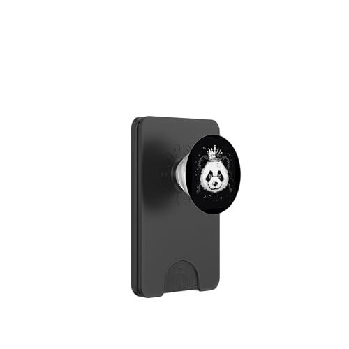 Lustiger Panda mit Krone für Pandas und Königreichsliebhaber PopSockets PopWallet für MagSafe Lustiger Panda mit Krone für Pandas und Königreichsliebhaber PopSockets PopWallet für MagSafe von Panda King