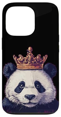 Lustiges Panda-Gesicht mit Krone für Jungen und Mädchen Hülle für iPhone 13 Pro Lustiges Panda-Gesicht mit Krone für Jungen und Mädchen Hülle für iPhone 13 Pro von Panda King