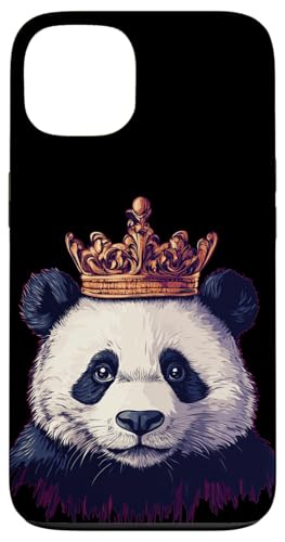 Lustiges Panda-Gesicht mit Krone für Jungen und Mädchen Hülle für iPhone 13 Lustiges Panda-Gesicht mit Krone für Jungen und Mädchen Hülle für iPhone 13 von Panda King