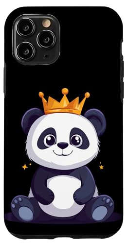 Nettes Panda-Kostüm für Kinder mit lustiger Krone Hülle für iPhone 11 Pro Nettes Panda-Kostüm für Kinder mit lustiger Krone Hülle für iPhone 11 Pro von Panda King