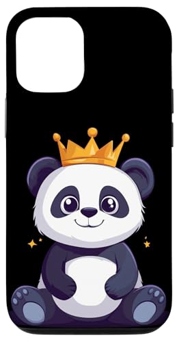 Nettes Panda-Kostüm für Kinder mit lustiger Krone Hülle für iPhone 12/12 Pro Nettes Panda-Kostüm für Kinder mit lustiger Krone Hülle für iPhone 12/12 Pro von Panda King