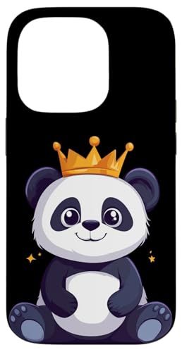 Nettes Panda-Kostüm für Kinder mit lustiger Krone Hülle für iPhone 14 Pro Nettes Panda-Kostüm für Kinder mit lustiger Krone Hülle für iPhone 14 Pro von Panda King