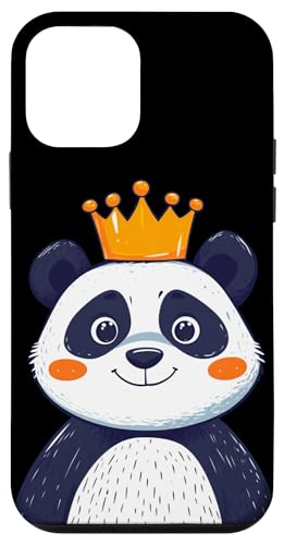 Niedlicher Panda mit Krone für Panda-Liebhaber Hülle für iPhone 12 mini Niedlicher Panda mit Krone für Panda-Liebhaber Hülle für iPhone 12 mini von Panda King