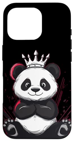 Panda Royalty im Full Chill Modus Hülle für iPhone 16 Pro Panda Royalty im Full Chill Modus Hülle für iPhone 16 Pro von Panda King