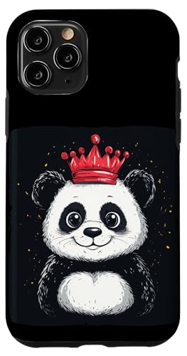 Rote Krone und lustiges Panda-Kostüm für einen coolen Look Hülle für iPhone 11 Pro Rote Krone und lustiges Panda-Kostüm für einen coolen Look Hülle für iPhone 11 Pro von Panda King